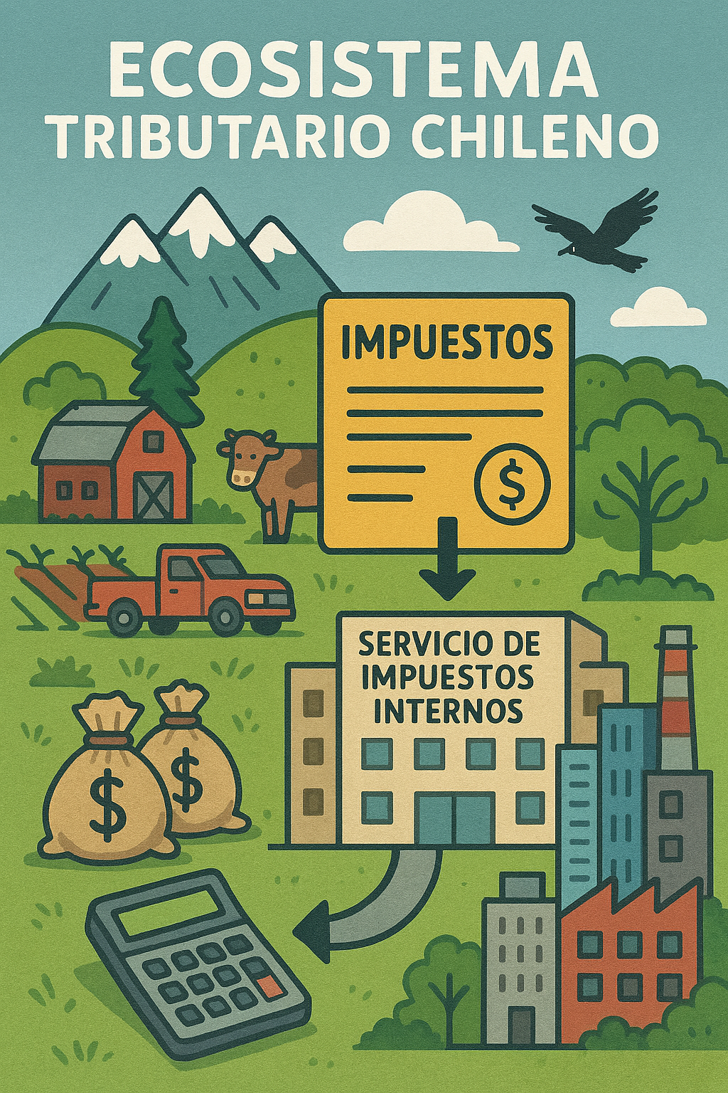 El Ecosistema Tributario Chileno: Un Análisis Exhaustivo de las Leyes 21.210, 21.420 y 21.713
