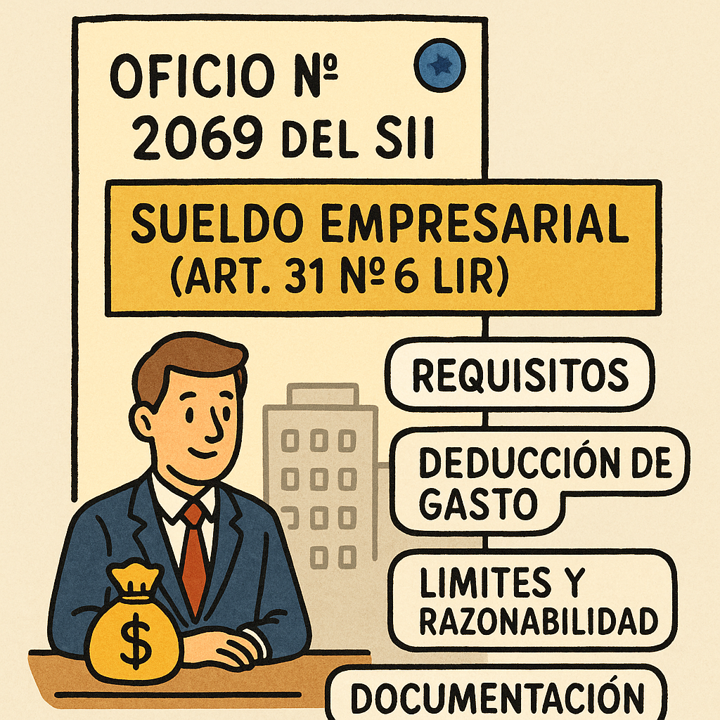 Lo que el SII Aclaró de una Vez por Todas: Sueldo Empresarial y Oficio 2069